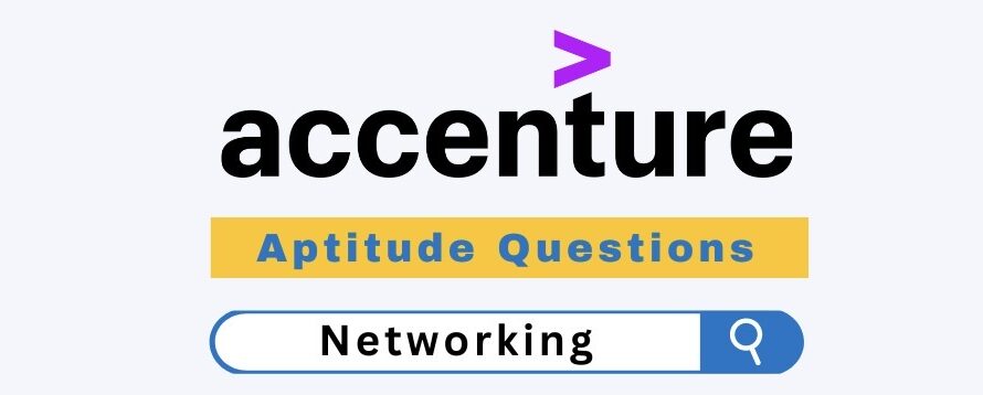 Accenture Aptitude Exam Questions 2024 | Networking & Cloud | With Explanation