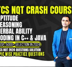 TCS NQT Crash Course