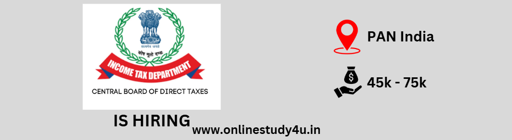 CBDT Office Superintendent Recruitment