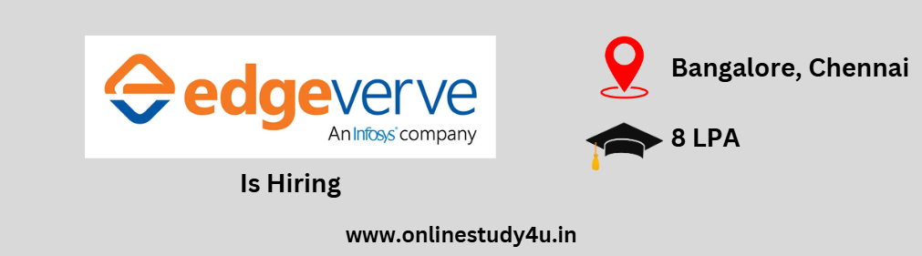 Infosys EdgeVerve is Hiring