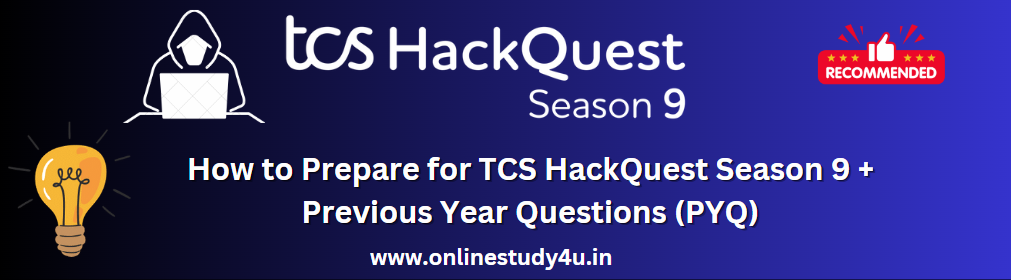 Crack TCS HackQuest Season 9