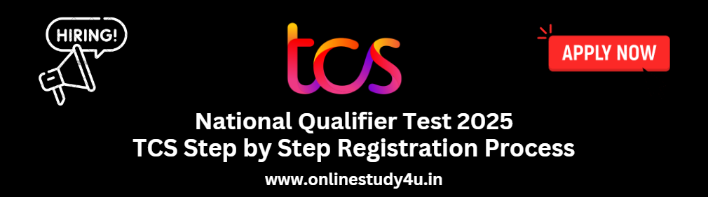 TCS Step by Step Registration Process