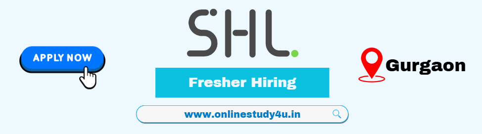 SHL Application Support Engineer Recruitment 2025