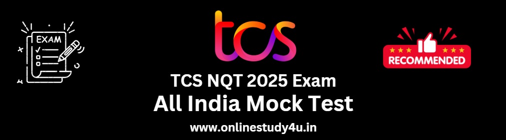 TCS NQT 2025 All India Mock Test