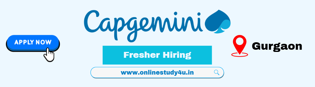 Capgemini Off-Campus Drive 2025