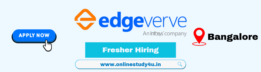 Edgeverve By Infosys Hiring 2025