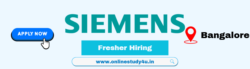 Siemens Full Stack Trainee Technical Engineer