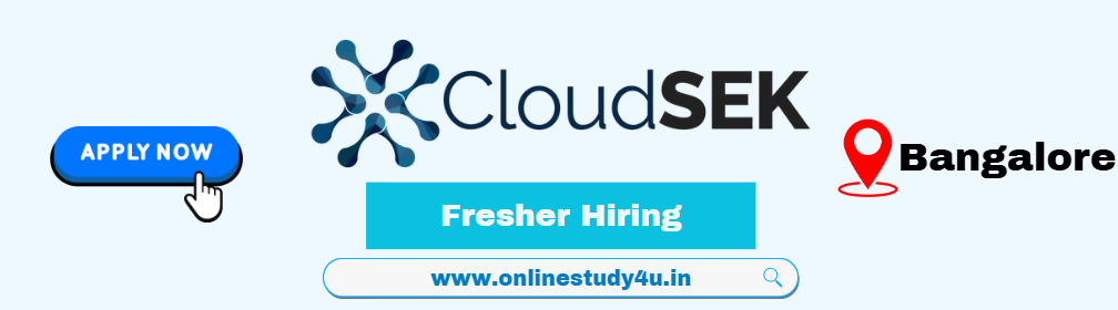 CloudSEK Product Specialist Internship
