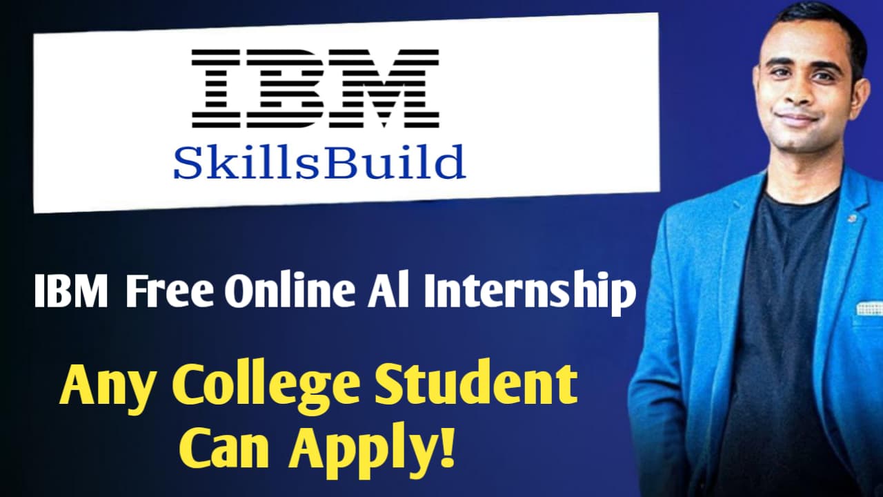 IBM Free Online AI Internship 2025: Any College Student Can Apply!
