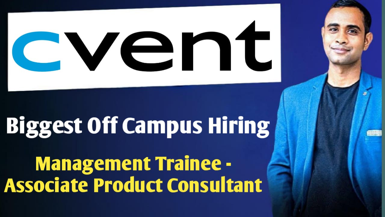 Cvent Off Campus Hiring - Management Trainee, Associate Product Consultant