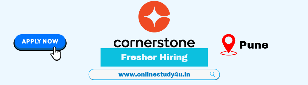 Cornerstone Junior Engineer Hiring 2025