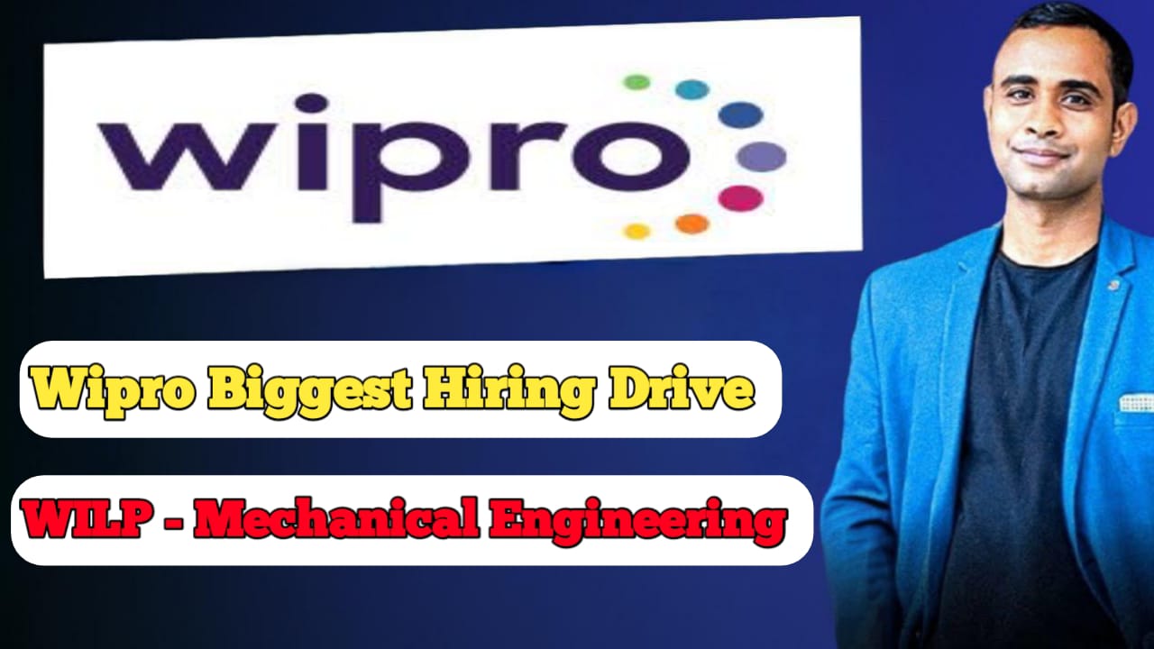 Wipro Biggest Hiring Drive - WILP Diploma in Mechanical Engineering