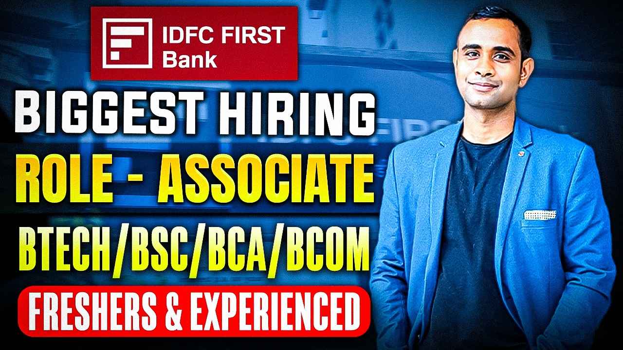 IDFC Off-Campus Hiring - Associate Relationship Officer