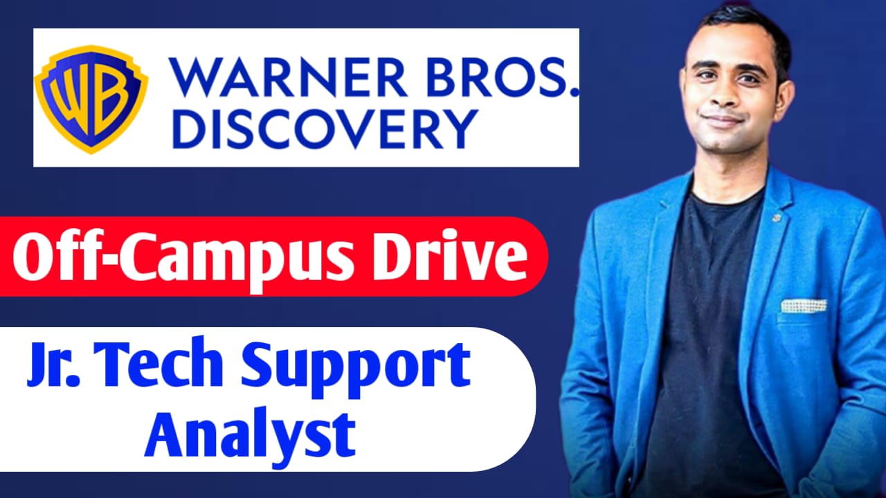 Warner Bros Discovery Off Campus Drive - Jr. Tech Support Analyst