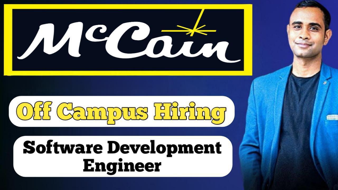 McCain Off Campus Hiring - Software Development Engineer