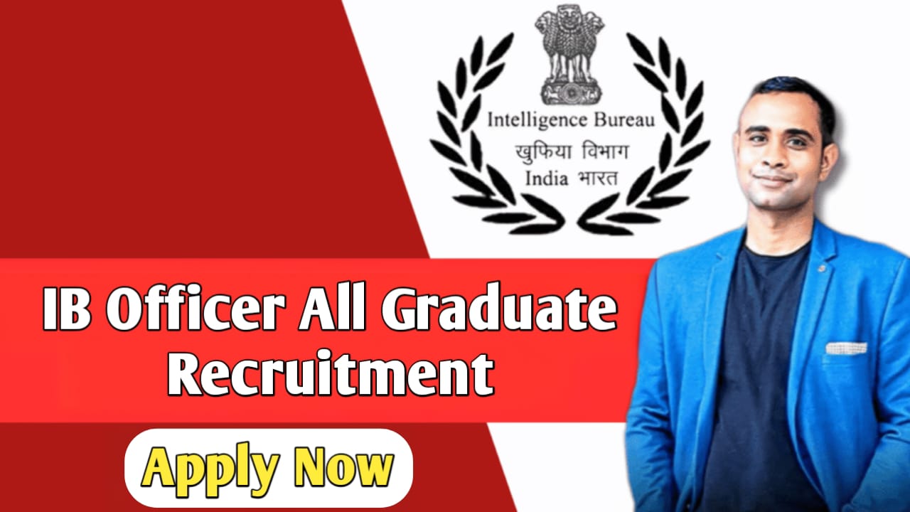 IB Officer All Graduate Recruitment 2025: Apply Now