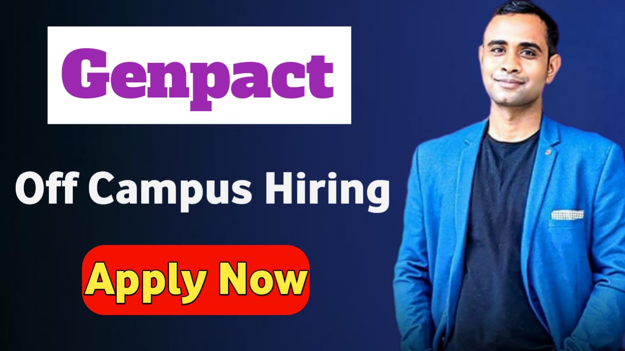 Genpact Off Campus Recruitment 2025 Drive - Management Trainee - Python Developer