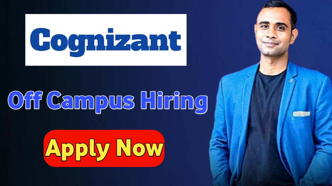 Cognizant Off Campus Hiring 2025 Drive - Trainee Job Posting