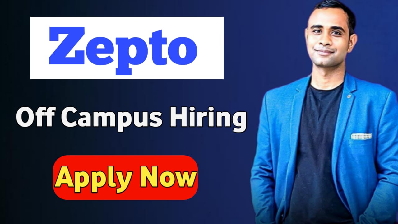 Zepto Off Campus Hiring - Product Management Intern Role