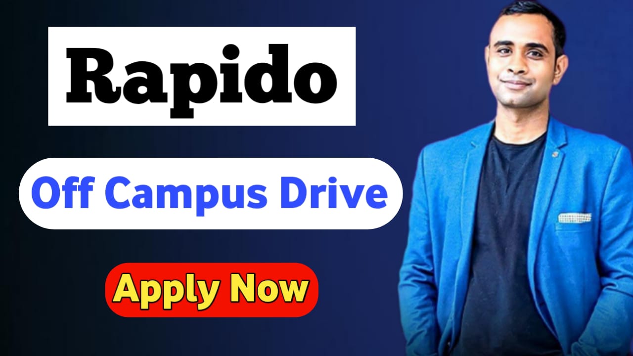Rapido Off Campus Drive - Data Science Intern Role