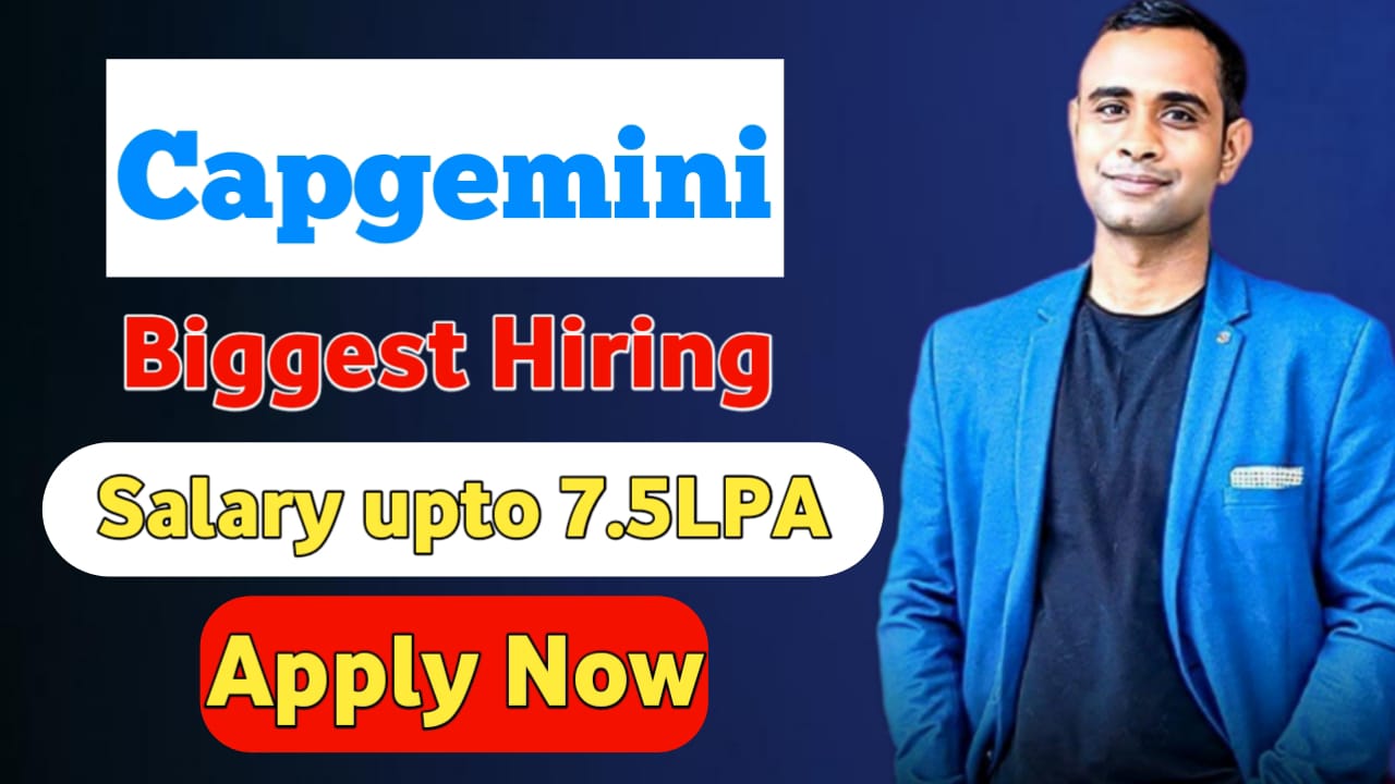 Capgemini Biggest Hiring - Exceller Superset Hiring - Capgemini Exceller 2025-26