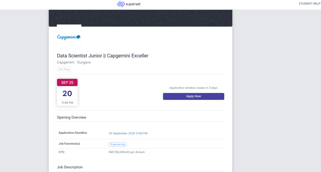 Capgemini Biggest Mass Hiring Drive
