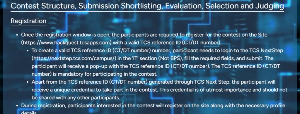 TCS Biggest Mass Hiring Drive