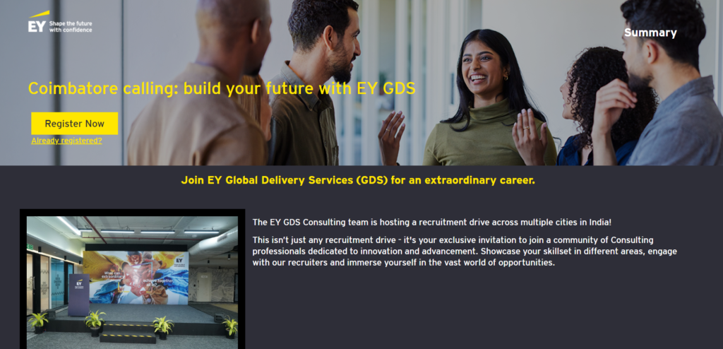 EY Big Off Campus Recruitment