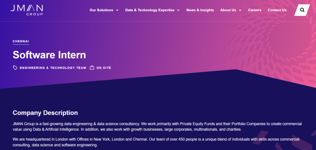 JMAN Group Off Campus Drive