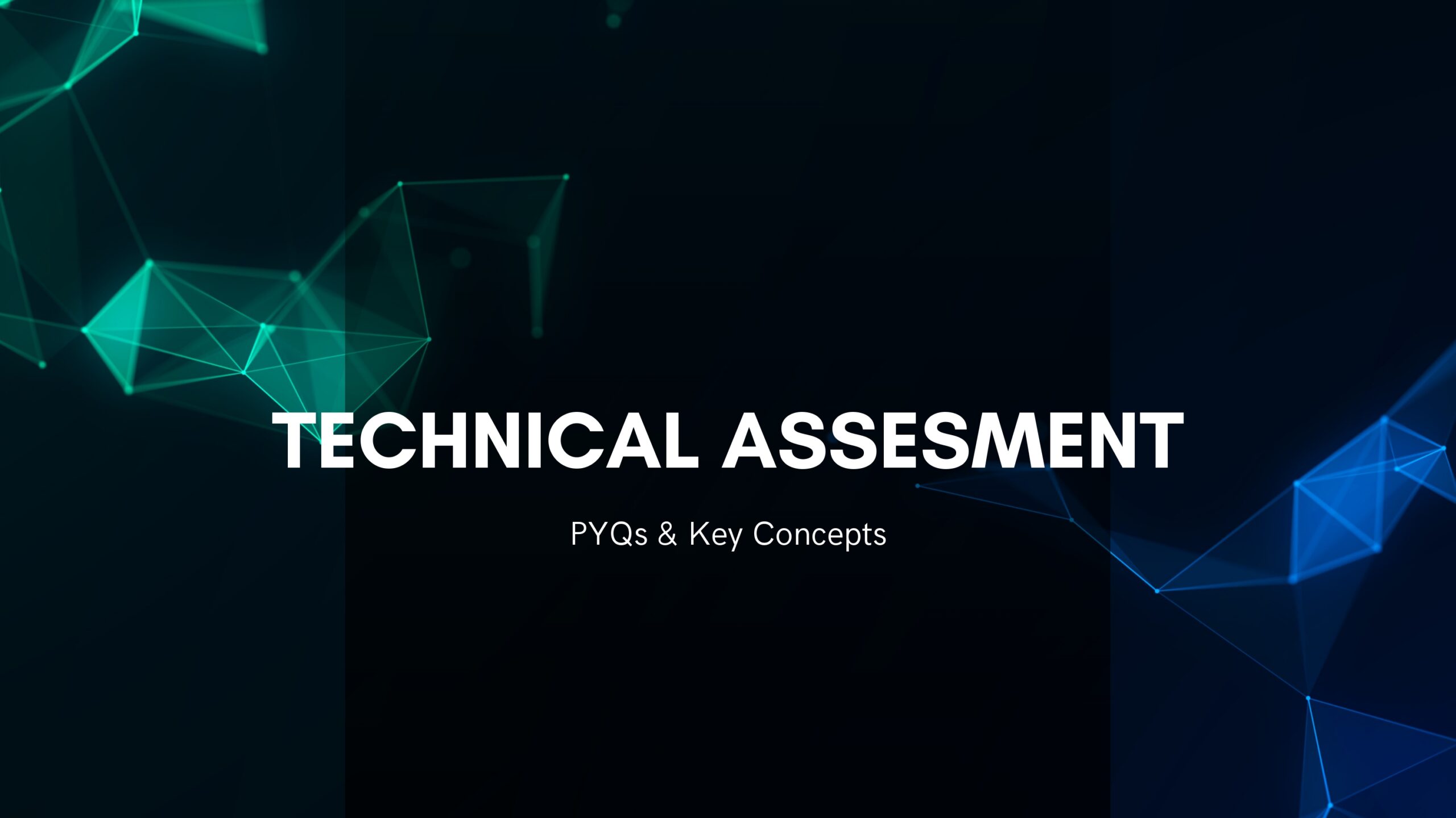 Capgemini Technical Assessment Questions