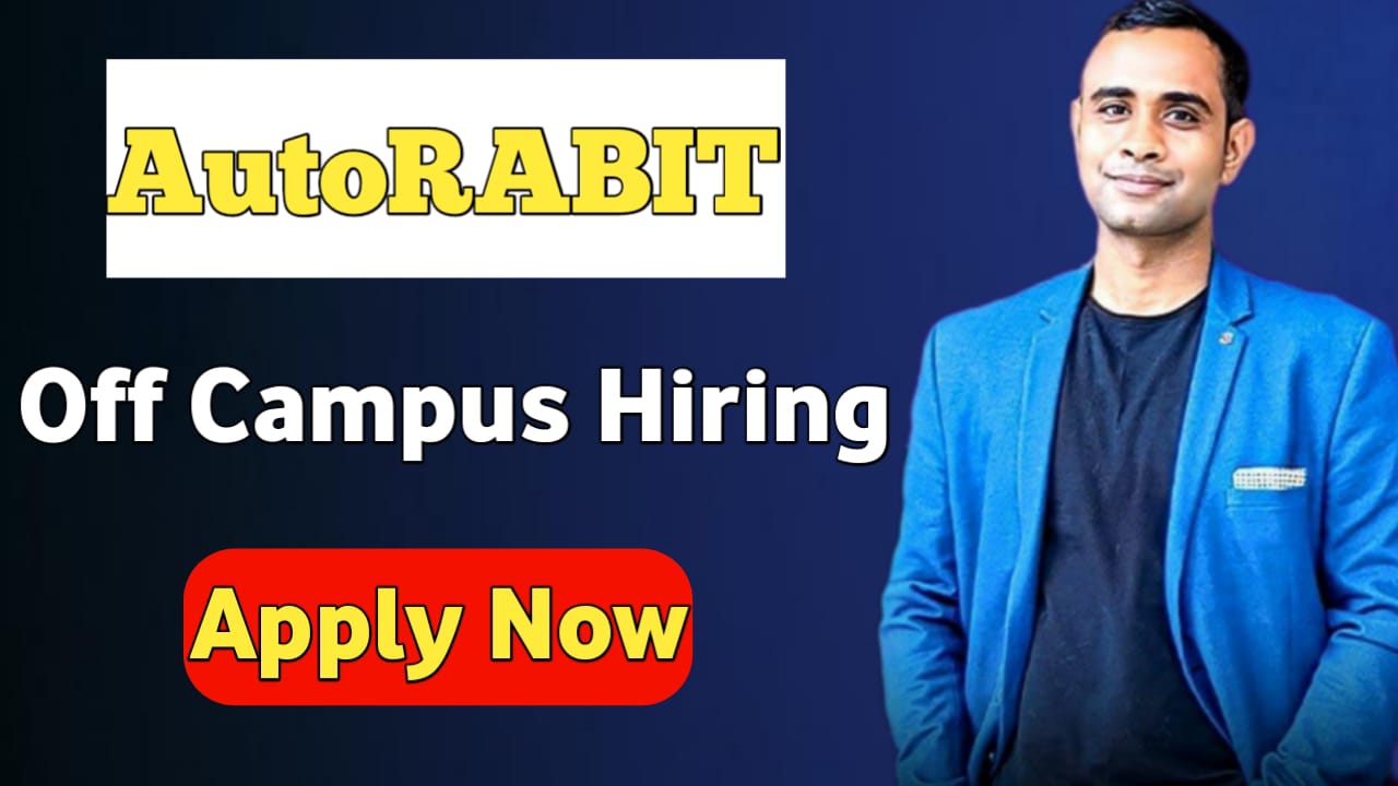 AutoRABIT Off Campus Hiring 2025 - Associate Automation Engineer Role