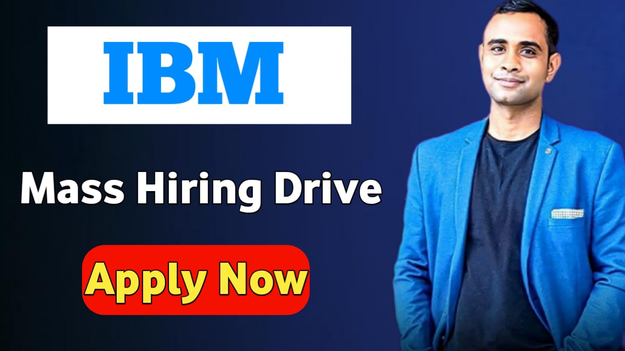 IBM Mass Hiring Drive - Application Developer-Google Cloud FullStack