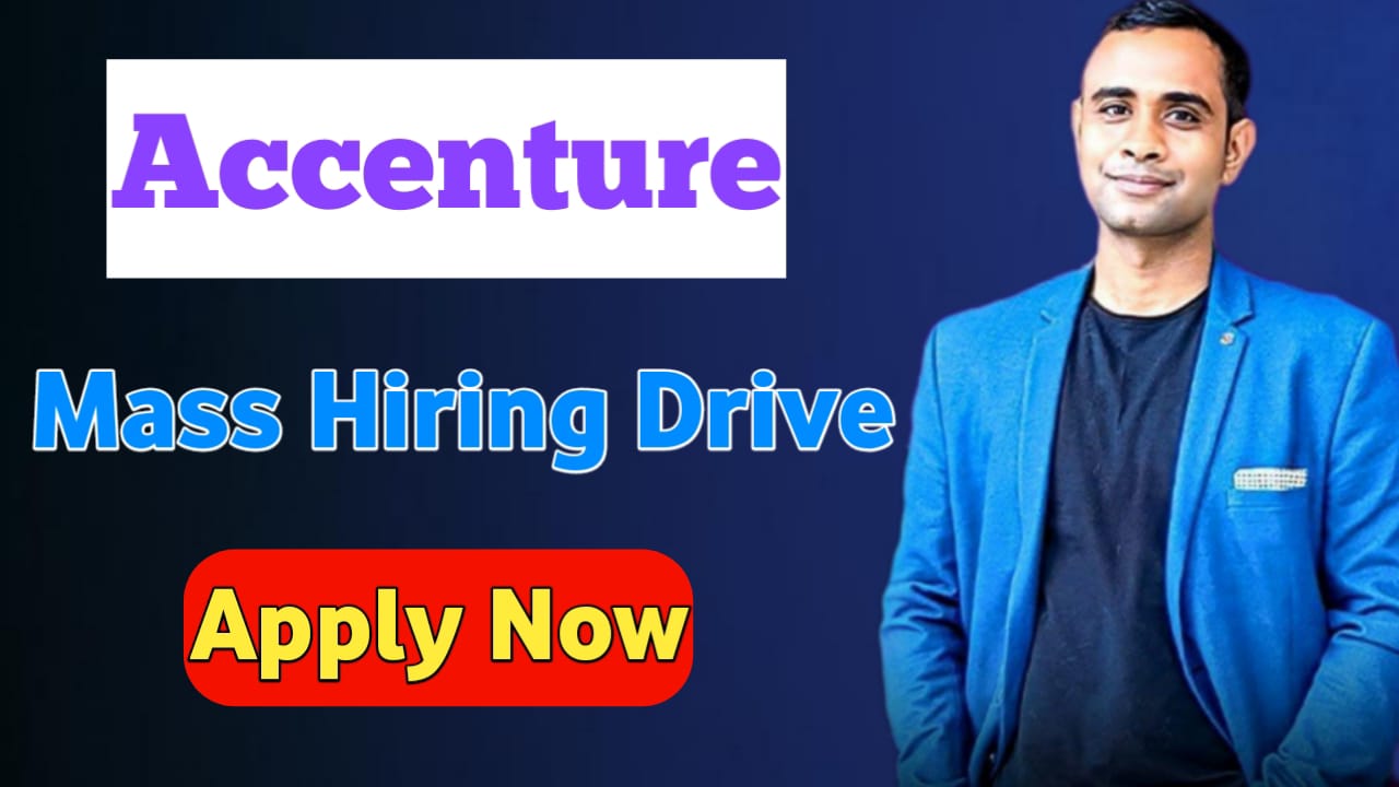Accenture Mass Hiring Drive - Quality Engineer (Tester) Role