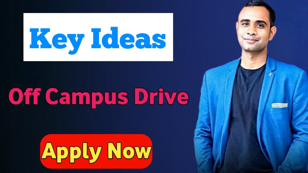 Key Ideas Off Campus Drive 2025 - Software Developer Trainee Role