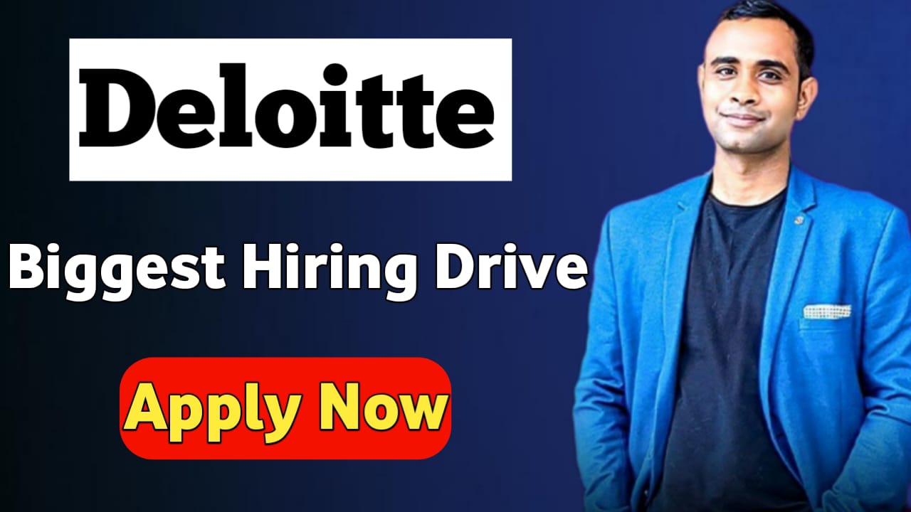 Deloitte Biggest Off Campus Hiring - Engineering Graduates Drive