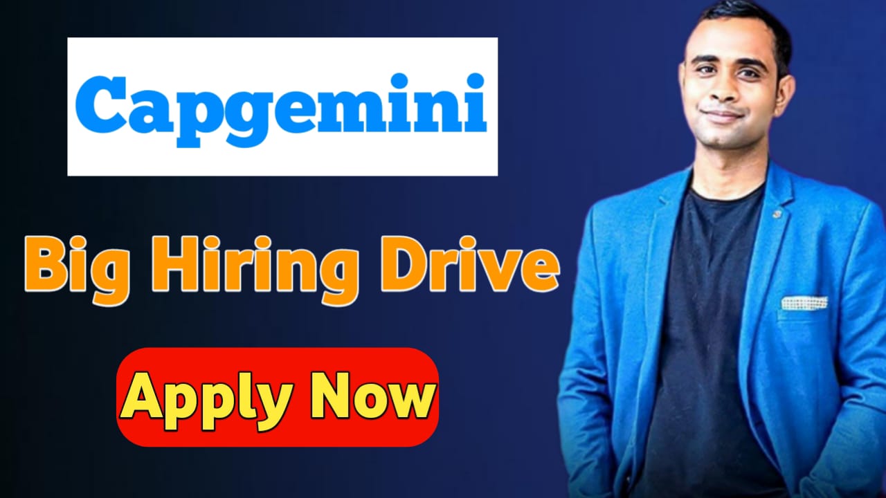 Capgemini Big Hiring 2025 - Frontend Developer Role
