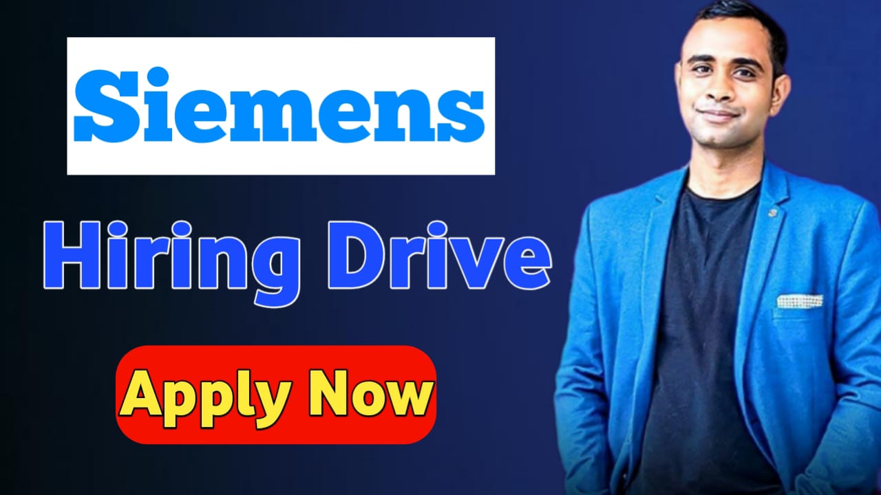 Siemens Hiring Drive 2025 - Graduate Trainee Engineer Role