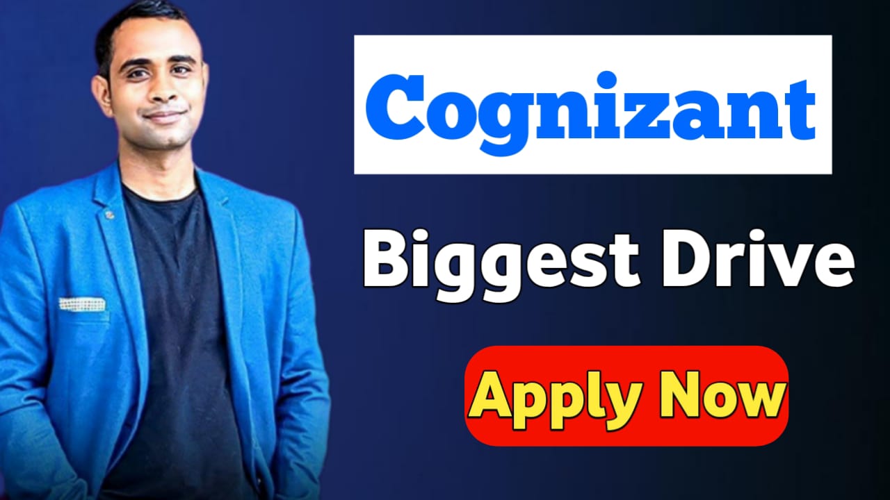 Cognizant Biggest Drive 2025 - Jr. Software Engineer Role