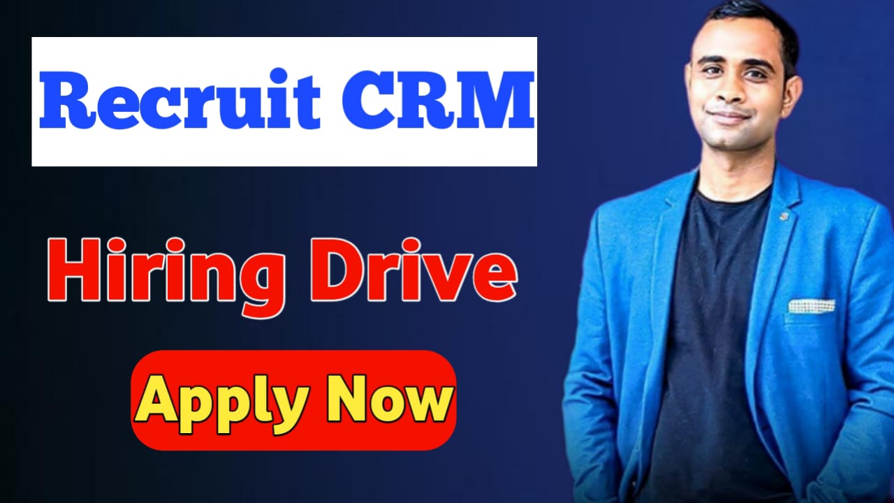 Recruit CRM Hiring Drive - Customer Success Freshers