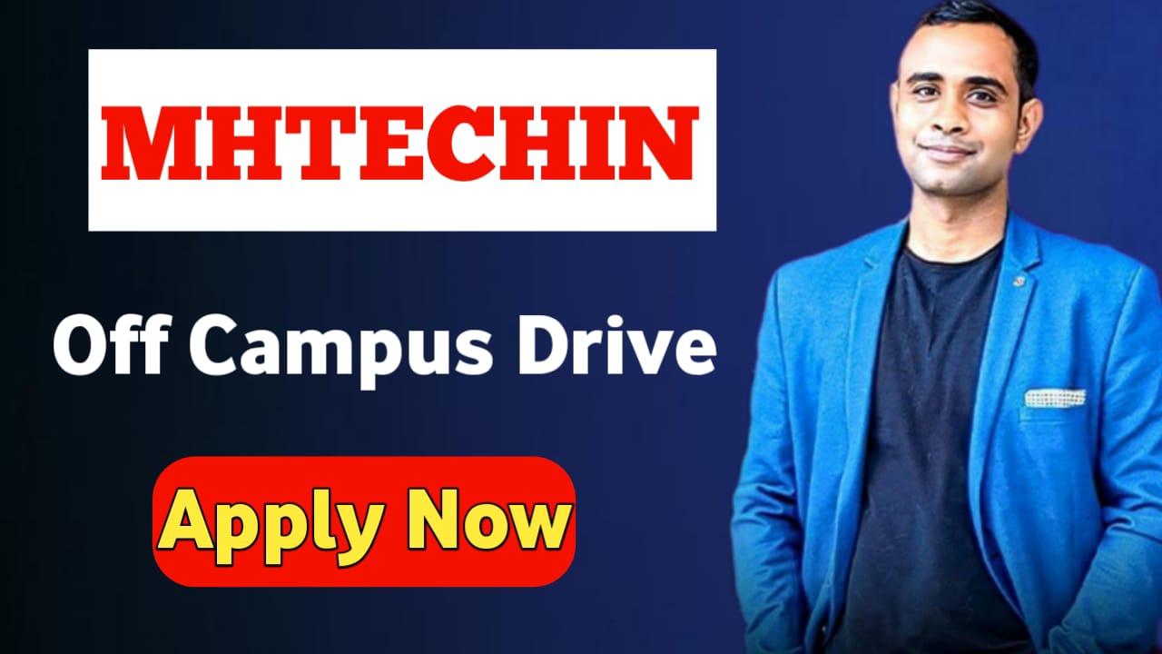 MHTECHIN Off Campus Drive - Data Analyst