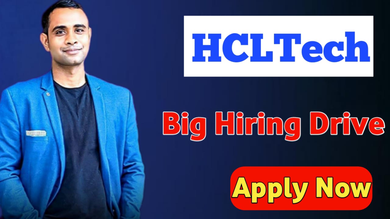 HCL Off Campus Hiring - Junior Developer Role