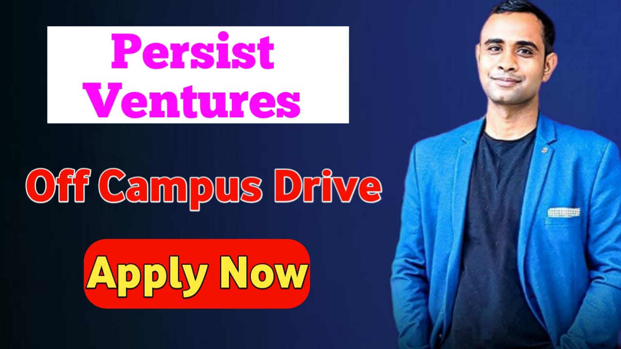 Persist Ventures Off Campus Drive - AI Engineer Role