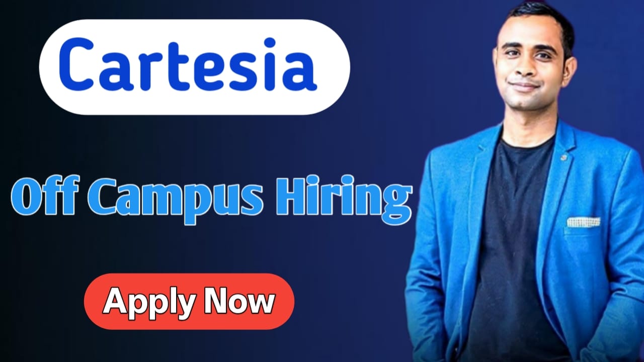 Cartesia Off Campus Hiring - Software Engineer Role