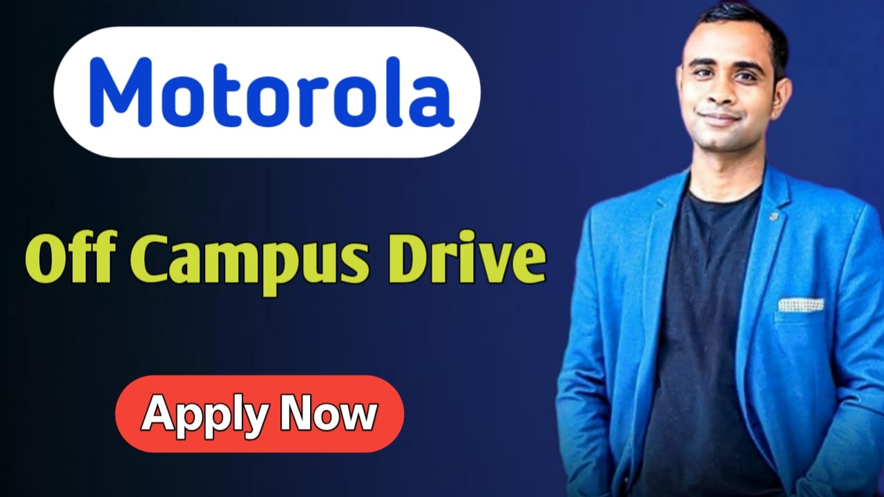 Motorola Off Campus Drive - Apprentice Trainee Role