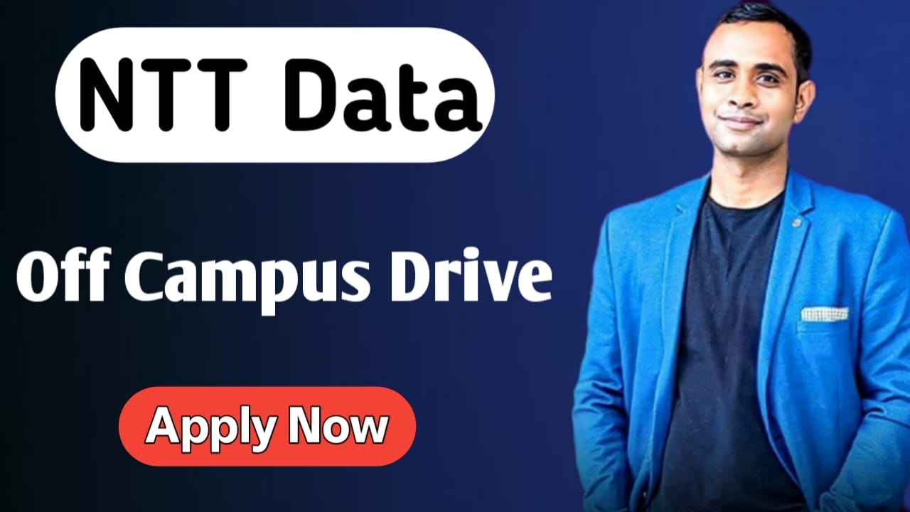 NTT DATA Off Campus Drive - Associate Software Development Engineer Role