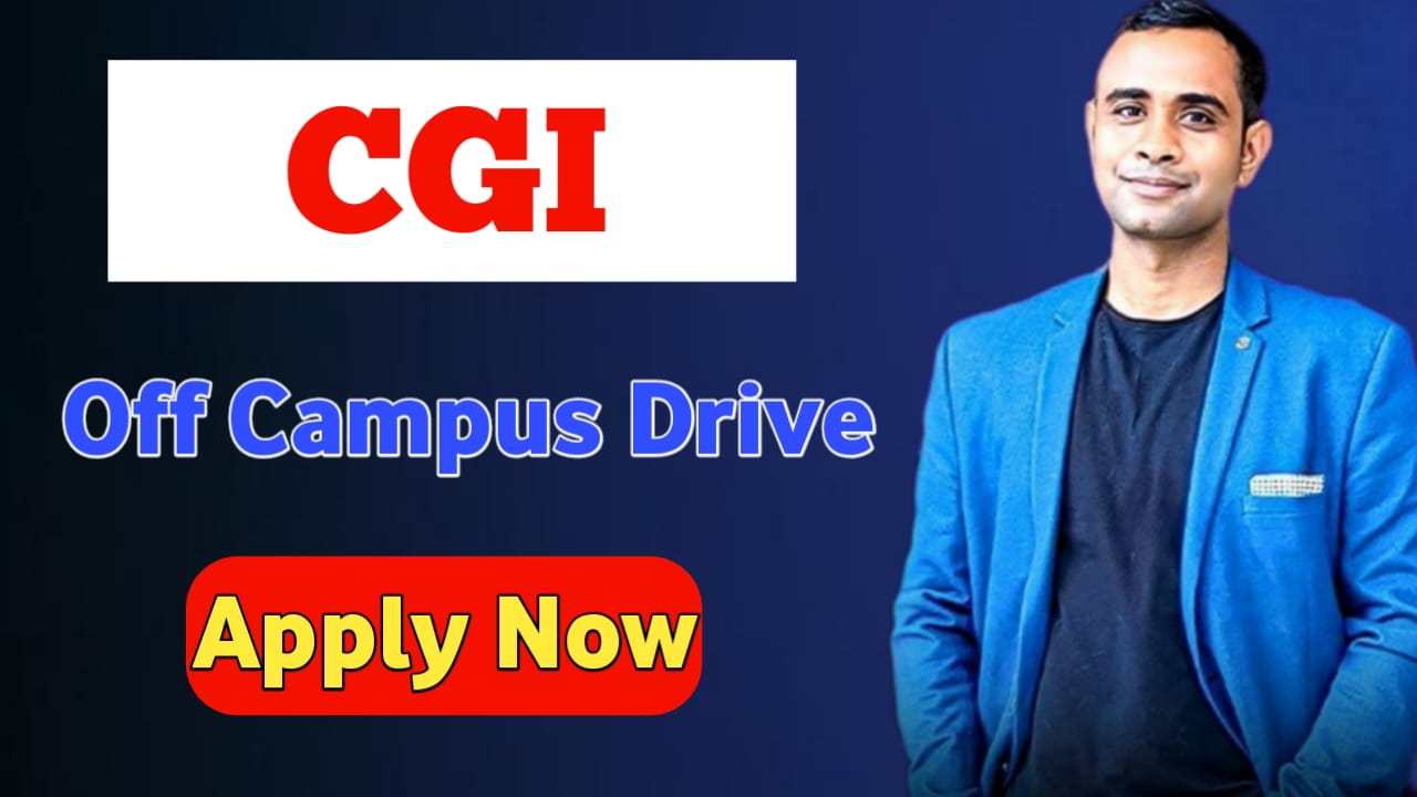 CGI New Hiring Drive - Apprentice Role