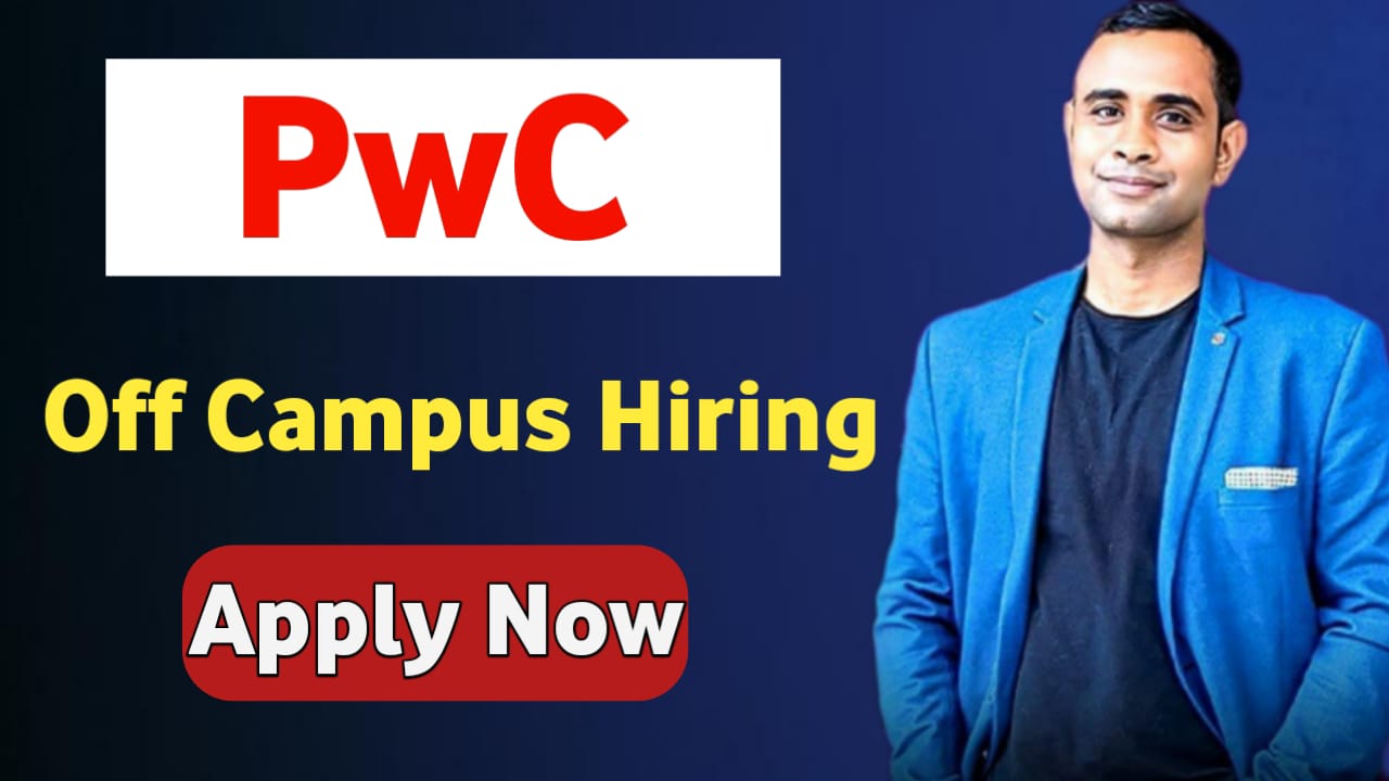 PwC New Off Campus Hiring - MBA - Specialist