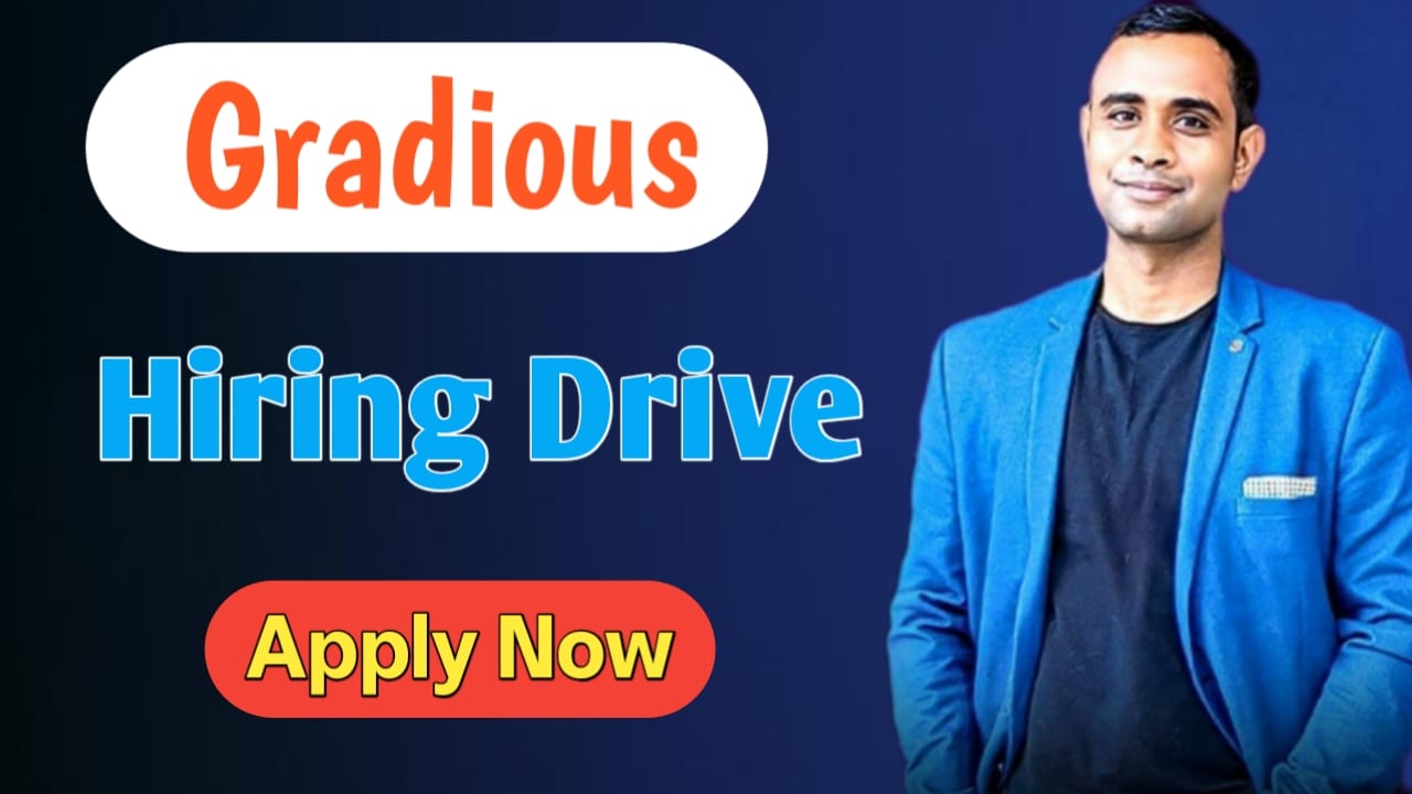 Gradious Hiring Drive - Low-Code / No-Code Developers