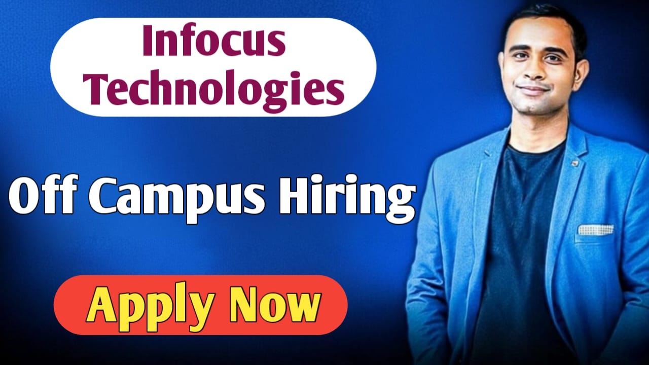 Infocus Technologies Off Campus Hiring - Data Entry Associate Role