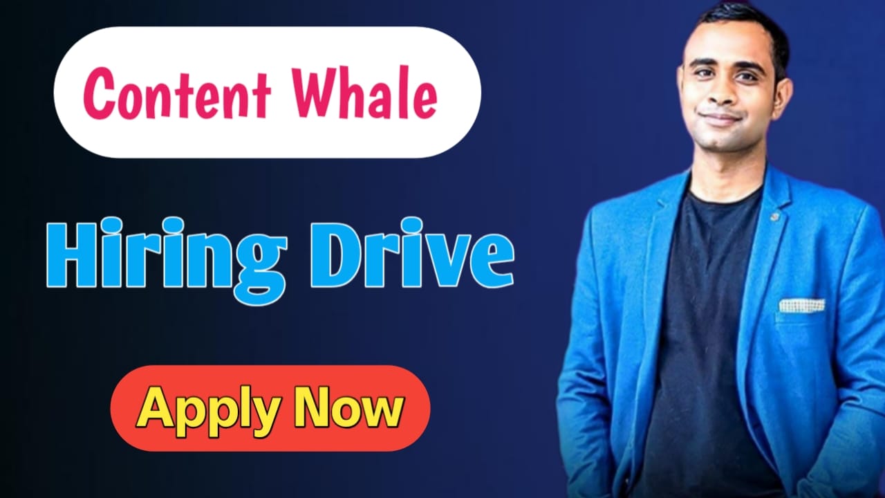 Content Whale Hiring Drive - Full Stack Developer Role